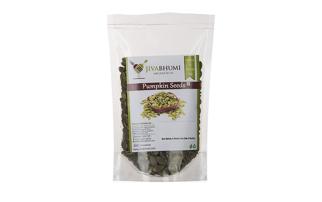 JivaBhumi Pumpkin Seeds    Pack  500 grams
